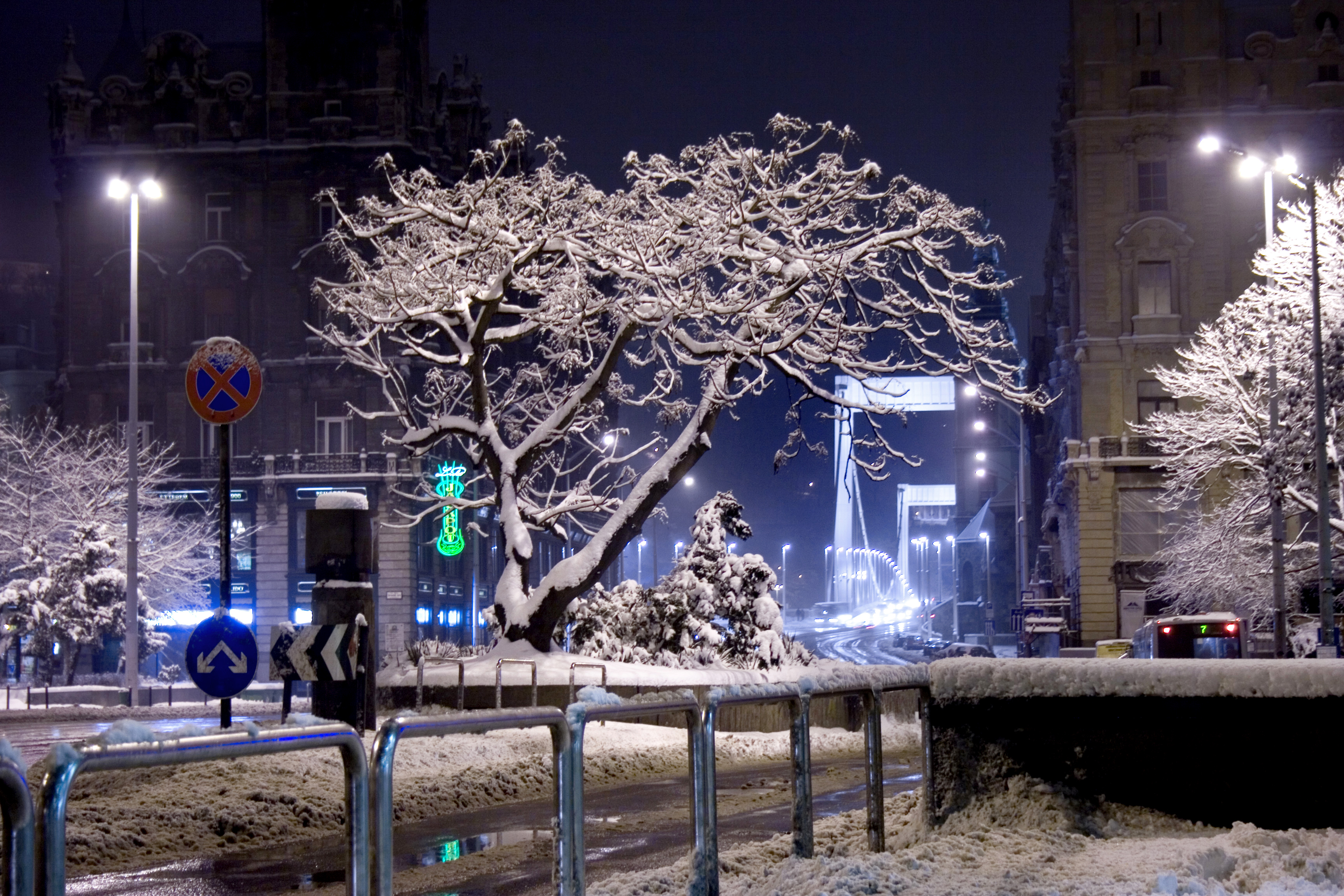 Winter in Budapest